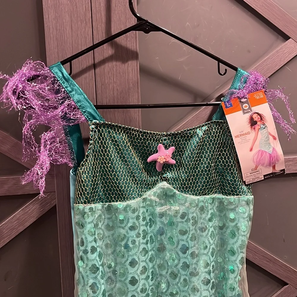 Mermaid costume dress